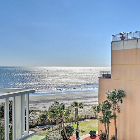 Beachfront Condo In Myrtle Beach With Pool Access Exterior photo